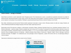 Atlantis, hostel świadczący usługi na najwyższym poziomie